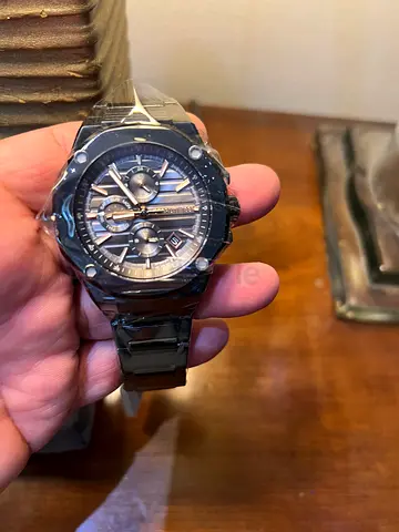 Mens stainless steel chronograph wristwatch - Cerrutti 1881