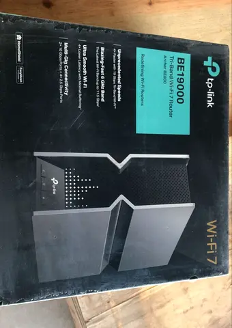 TP-Link Archer BE800 BE19000 AX Wi‑Fi 7 Router (new in box)