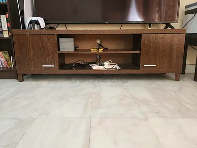 DANUBE HOME TV TABLE AND BOOK SHELF