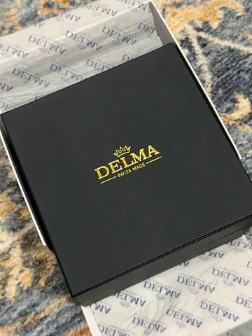 ساعة delma نظيفة جداً مع جميع المرفقات