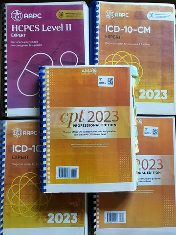 ICD-10  HCPCS Coding Reference Books 2023 (Professional Edition)
