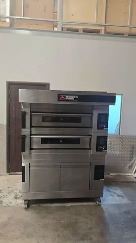 PIZZA AND BAKERY DECK OVEN ELECTRIC + STEAMER + PROOFER MORETTI FORNI
