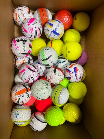 Prov 1 . Prov x Assorted TaylorMade and Branded Golf Balls