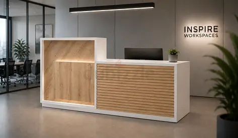 Modern Custom-Made Reception Desk