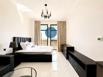 Bright & Spacious Studio | Furnished | Community Views