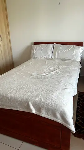 Bed  with drawers