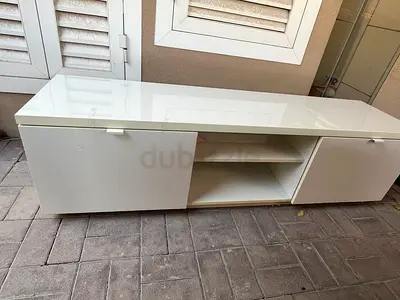 TV white cabinet