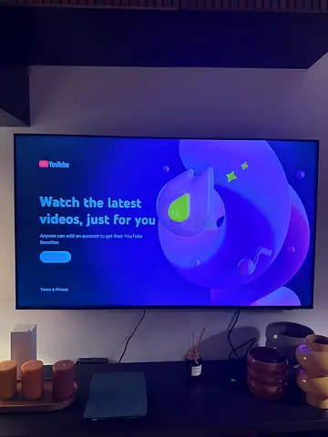 Wall Mounted Smart LED TV