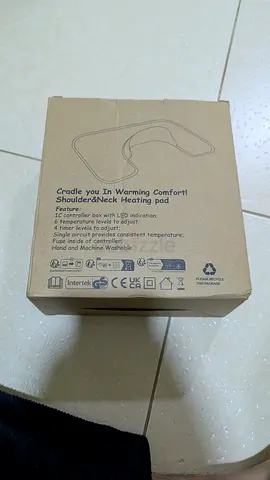 Shoulder  Neck Heating Pad with Controller — Unused in Box