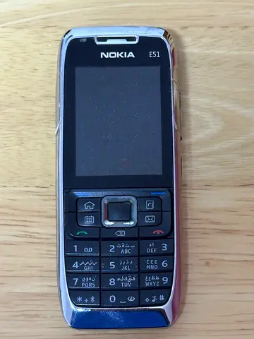 Nokia E51 without camera