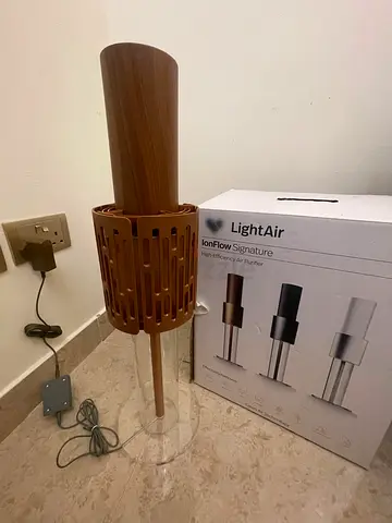 Brand New Air Purifier LIGHTAIR IonFlow Signature High-Efficiency Air Purifier (Amber/Wood Finish)