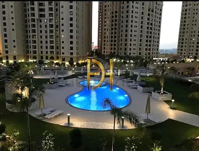 Dubai marina, 2BR with maid room l 4 cheques l Balcony l Marina View