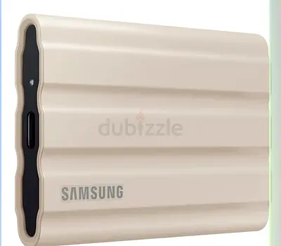 SAMSUNG T7 Shield 2TB, Portable SSD, up to 1050MB/s, USB 3.2 Gen2, Rugged, IP65 Rated
