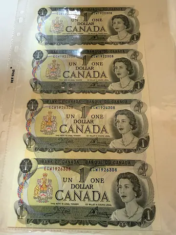 1973 Canada Uncut Sheet UNC