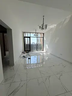 Beautiful 1-bedroom apartment in Muwaileh Commercial near the Holy Quran Complex, featuring 2 bathro