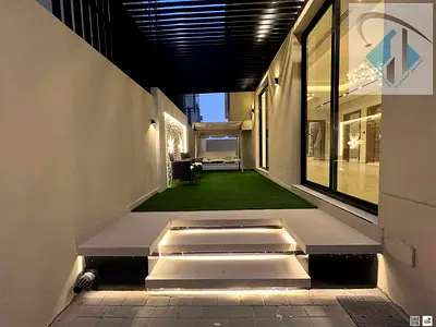 **🏡 فيلا للإيجار السنوي | 5 غرف ماستر + رووف + تكييف مركزي | الزاهية – عجمان**