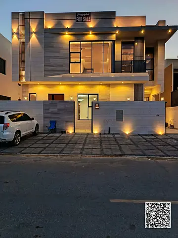 Luxury villa for sale in Al Helio – Ajman | Private pool and modern design