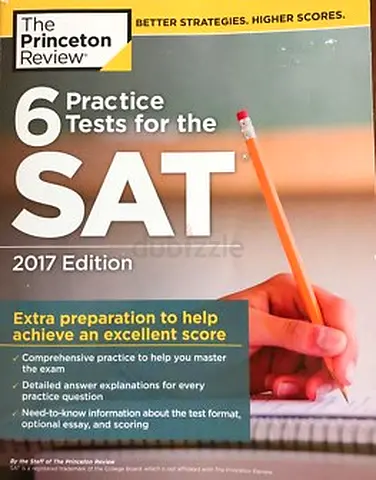 The Princeton Review: 6 Practice Tests for the SAT - 2017 Edition