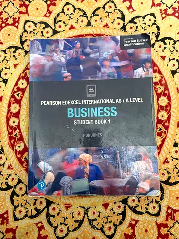 Pearson Edexcel International A level Business Student Book 1