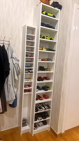IKEA BILLY Tall White Bookcase 40x28x202 cm with extension