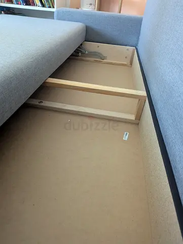 Sofa bed, IKEA Grälviken. Sleeps 2 adults. Smooth open and close mechanism, wood frame. Super sofa