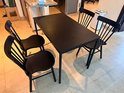 IKEA Dining table  chairs