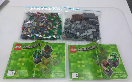 Lego Minecraft micro world