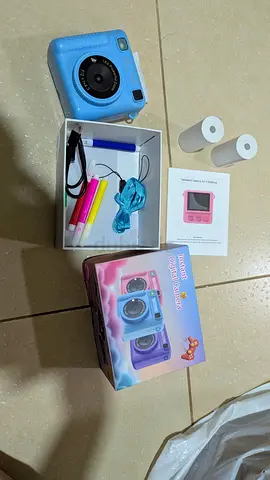 Compact Kids Instant Digital Camera with Prints + Accessories + 32GB Sd Card