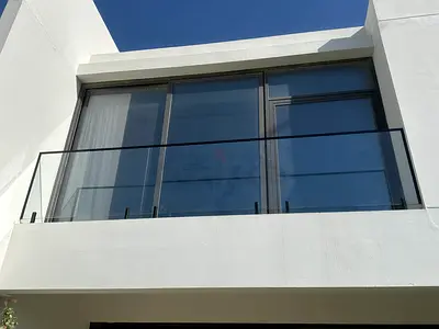 Glass Balcony Railing Panel - Modern Frameless Design