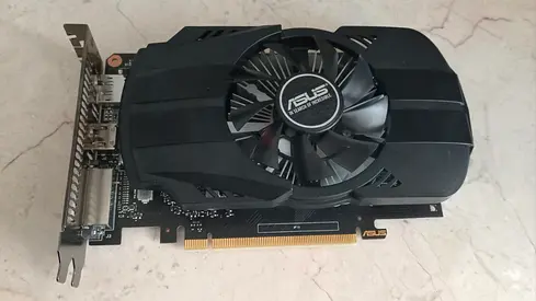 GTX 1050Ti NVidia GeForce Gaming Graphics Card Asus Phoenix GPU