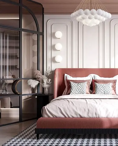 Modern King Size Platform Bed Frame