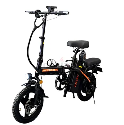 Kugoo - T27 Foldable City Electric Bike with Removable Battery