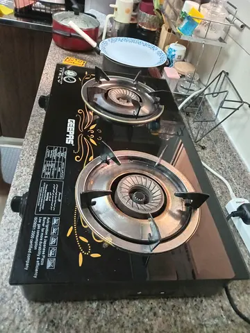 Geepas Double Burner Gas Stove