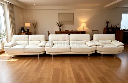 Sofa Leather 6 Seater
