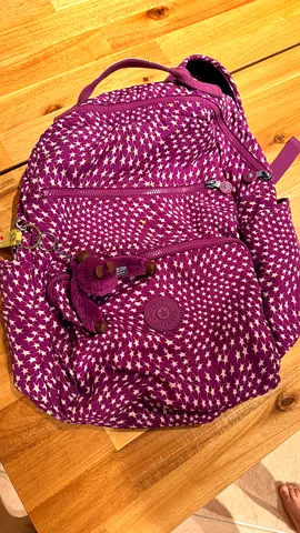 Kipling Purple backpack - great condition