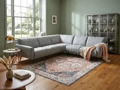 Natuzzi Italian Corner Sofa Excellent Condition