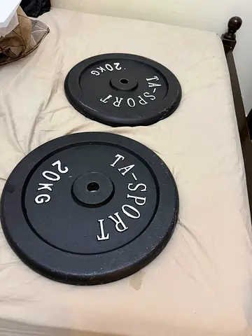 20KG Weight Plates - Pair (40KG Total)