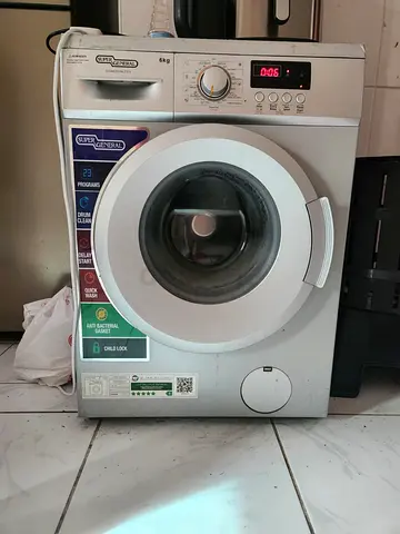 Super General 6kg Front Load Washing Machine - Good Working Condition