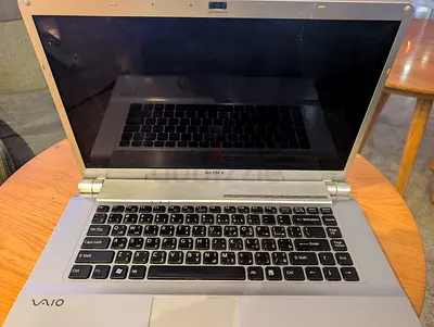 Sony VAIO Laptop (Good Condition) - Screen/Keyboard Shown