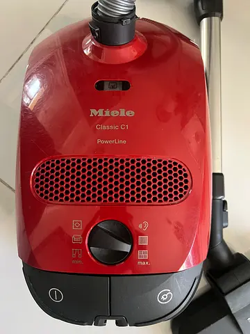 Miele Classic C1 PowerLine Vacuum Cleaner in Red