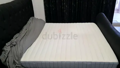 Soft Mattress: Ikea Valevag 180x200x24cm