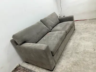 Excellent condition cratebarrel three seater sofabed