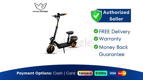 Wind Horse H4 Electric Scooter  | Brand New | 06 Month Warranty | FREE  Delivery