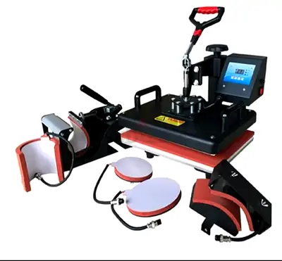 Multifunction Heat Press Machine for T-shirts, Mugs  Caps