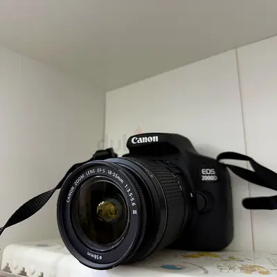 Canon DOS 2000D DSLR Camera with 18-55mm Lens