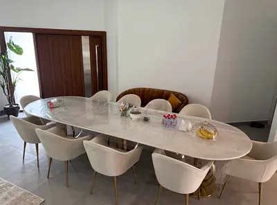 Marble dining table