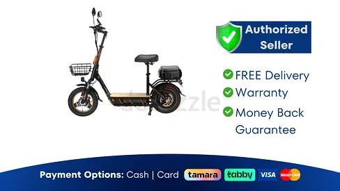 Kugoo C1 Pro Plus Electric Scooter | Brand New | 03 Month Warranty | FREE  Delivery