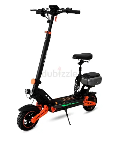 Crony D2 Pro Seated Electric Scooter with 1500W Motor
