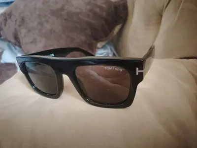 Tom Ford black square sunglasses - used