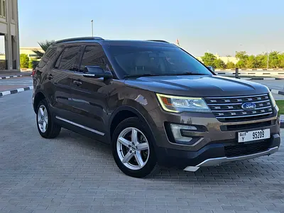 Ford Explorer 2016 GCC XLT Full Option Top With Panoramic Roof Premium Condition Single Owner SUV
